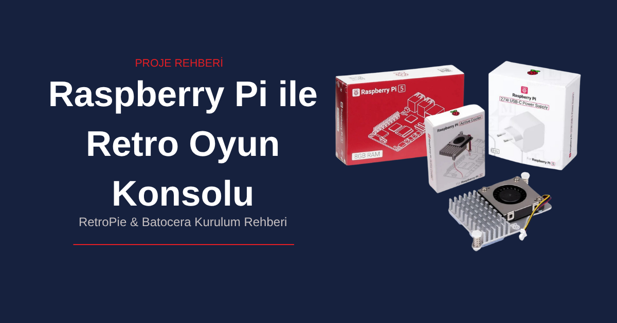Raspberry Pi ile Retro Oyun Konsolu Kurulumu — RetroPie ve Batocera 