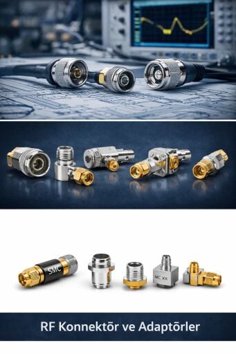 RF Konnektör ve Adaptörler