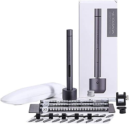 Wowstick 1F+ 64'lü Elektrikli Tornavida | Şarjlı, LED Işıklı, Hassas Uç Seti
