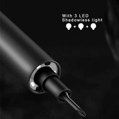 Wowstick 1F+ 64'lü Elektrikli Tornavida | Şarjlı, LED Işıklı, Hassas Uç Seti