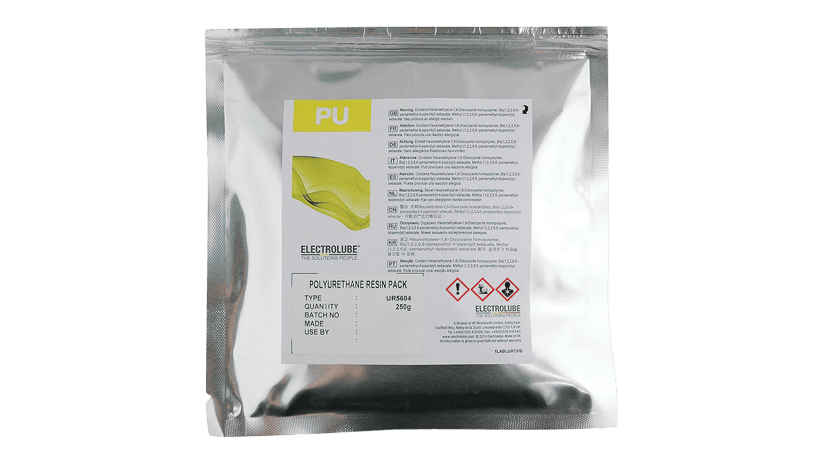 Electrolube UR5604 polyurethane encapsulation compound elektronik kapsülleme malzemesi