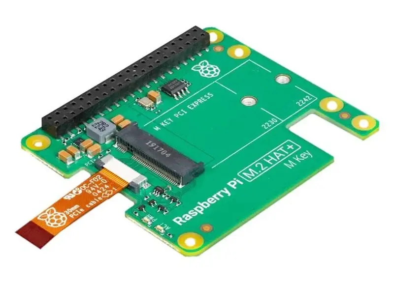 Raspberry Pi M.2 HAT+ SC1166 NVMe SSD genişleme kartı