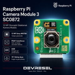 Raspberry Pi Camera Module 3 SC0872 Vitrin ön