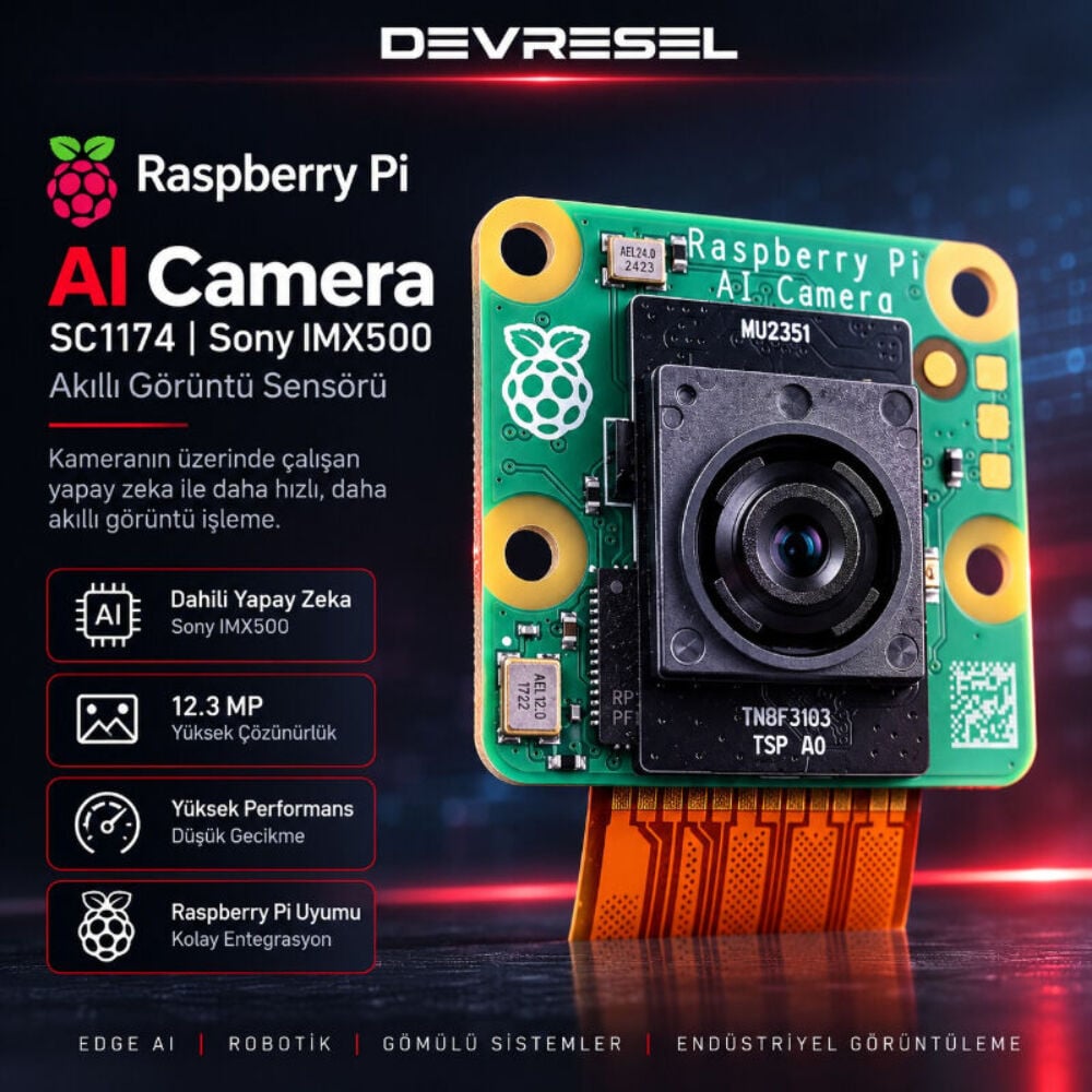 raspberry-pi-ai-camera-sc1174 Devresel