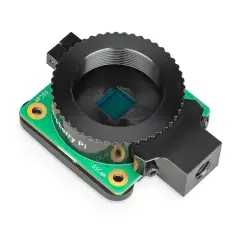 Raspberry Pi Global Shutter Camera SC0715 C CS mount lens adaptörlü kamera
