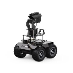 Waveshare RaspRover PT PI5 AI Kit Acce – Pan-Tilt 4WD AI Robot Kiti, Raspberry Pi 5 Hariç, SKU 26832