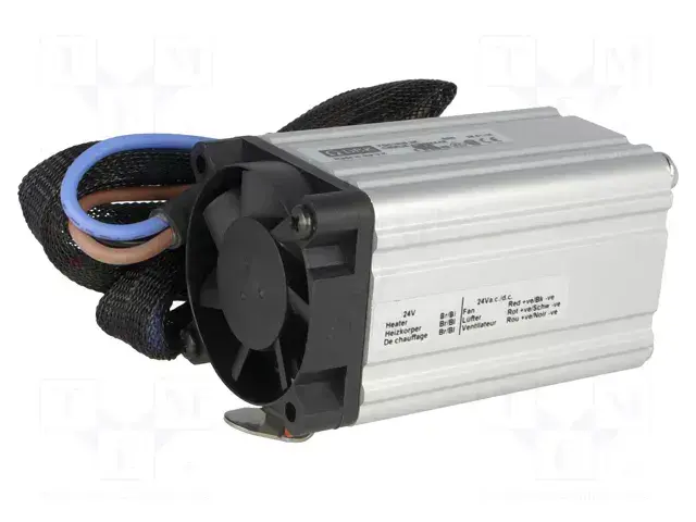 DBK Technitherm CIRRUS 40/1 60W 24V PTC fan heater pano tipi kabin ısıtıcısı