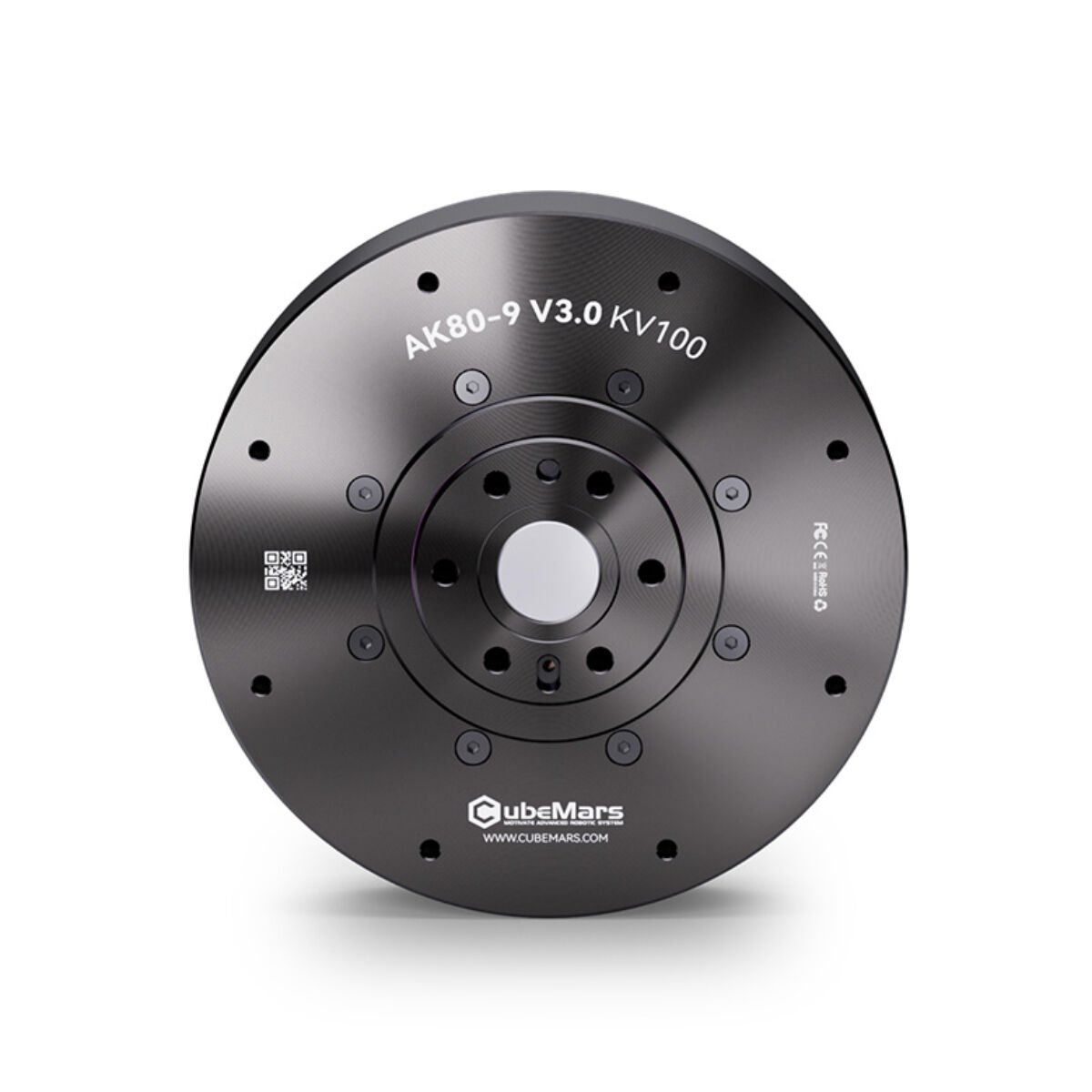 CubeMars AK80-9 V3.0 KV100 – Yüksek Torklu Hollow Shaft Joint Motor