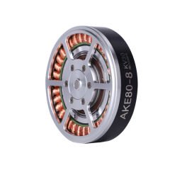 CubeMars AKE80-8 KV30 QDD motor side view phi87 32mm