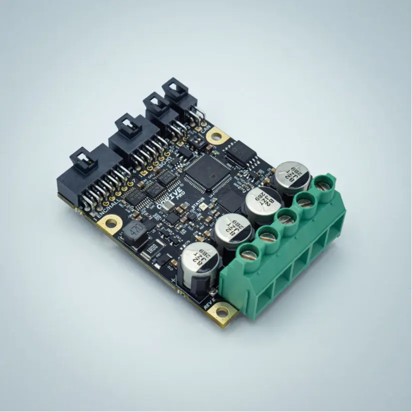 odrive pro dual motor driver  yüksek voltaj motor sürücü kartı odrive  robotik motor kontrolcü odrive pro  bl dc motor driver odrive  odrive pro encod