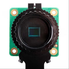 Raspberry Pi HQ Camera SC0261 12.3MP IMX477 board front view with CS-mount
