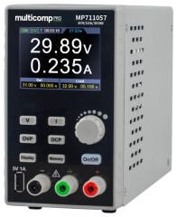 Multicomp Pro MP711057 0–30V 10A programlanabilir DC güç kaynağı