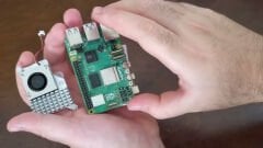 Raspberry Pi 5 SC1148 aktif soğutucu yaylı montaj pimleri detayı