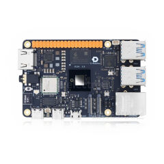 RDK X5 karti uzerindeki 4x USB 3.0, HDMI, Gigabit Ethernet ve CAN FD arayuzleri