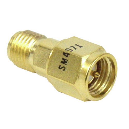 Fairview Microwave SM4971 Precision SMA RF Adapter – SMA Adapter, 50 Ohm, DC–18 GHz